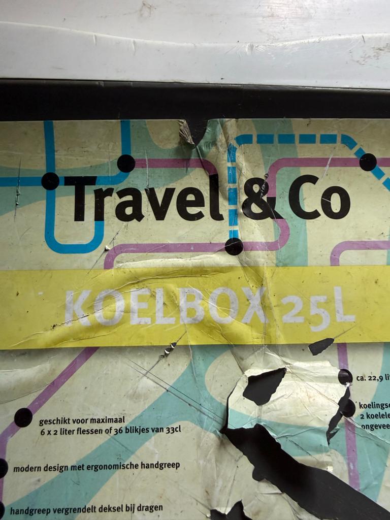 Travel & Co Koelbox 25L - Ideaal voor uitjes en kamperen, Ophalen of Verzenden, Zo goed als nieuw