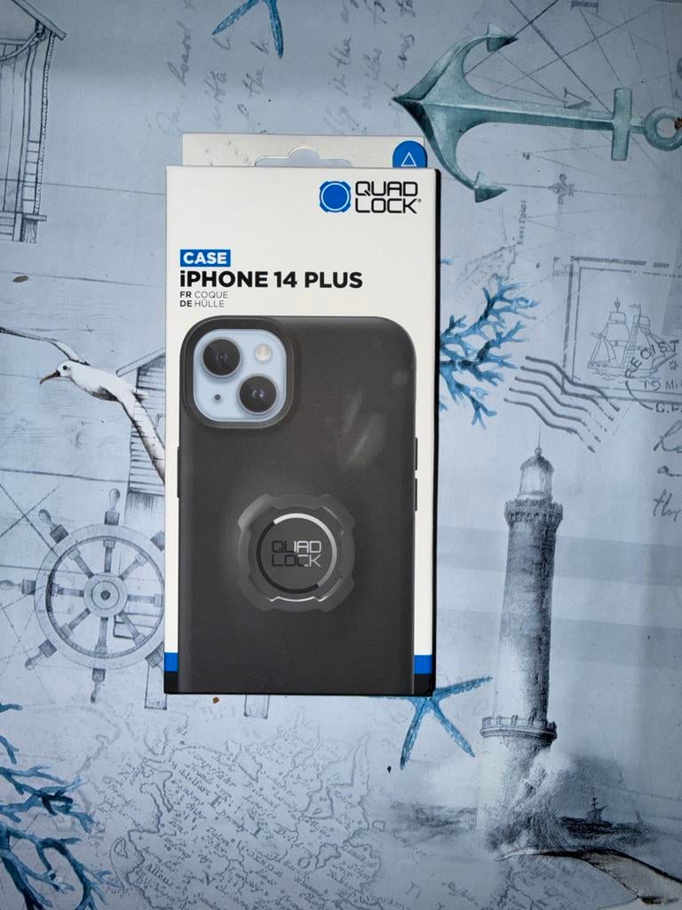 Quad Lock Hoesje voor iPhone 14 Plus - Zwart, Zwart, IPhone 14 Plus, Quad Lock, Nieuw