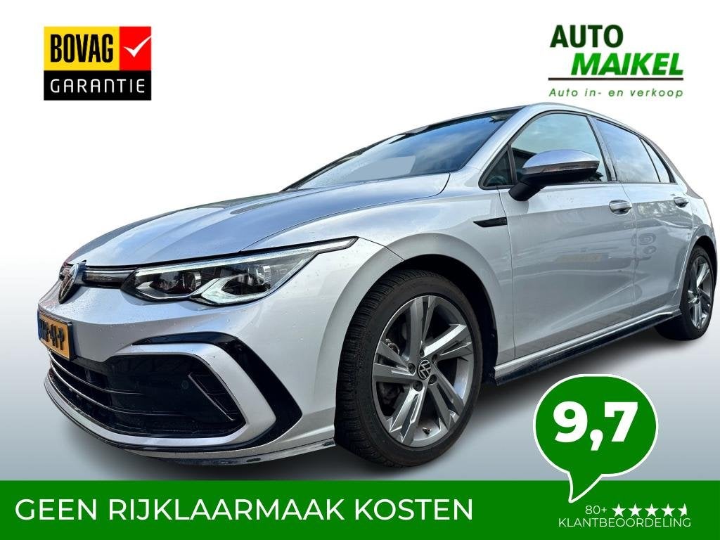 Volkswagen GOLF 1.5 ETSI 2x R-LINE BNS+ DSG AUTOMAAT, Auto's, Volkswagen, Bedrijf, Golf, ABS, Adaptive Cruise Control, Airbags