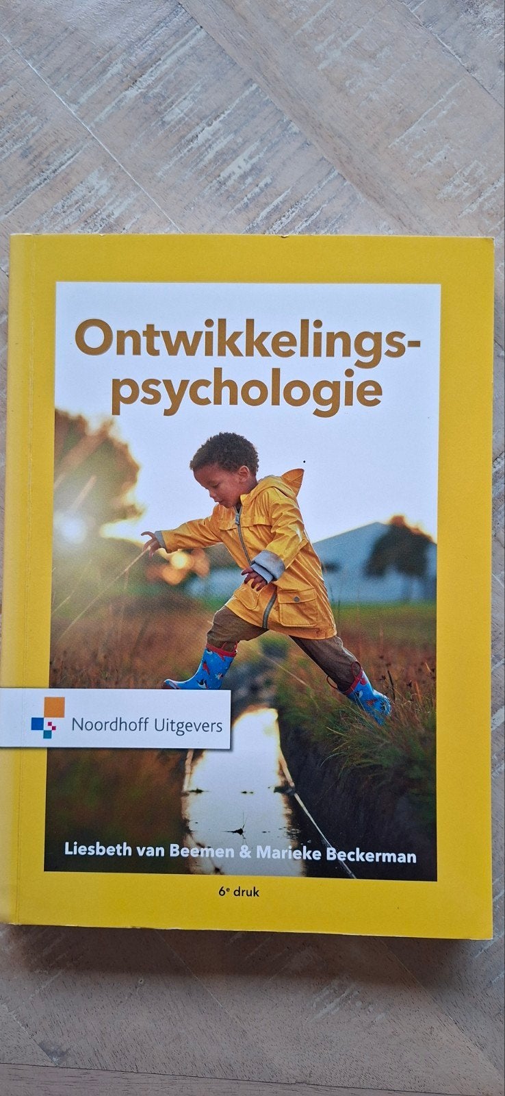 Ontwikkelingspsychologie - 6e druk - Noordhoff, Ophalen of Verzenden, Gelezen, Ontwikkelingspsychologie, Liesbeth van Beemen & Marieke Beckerman
