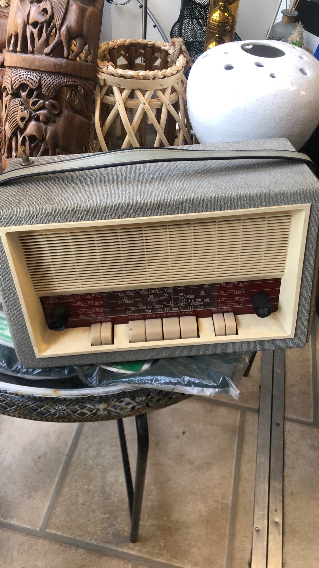 Antieke radio, Ophalen of Verzenden