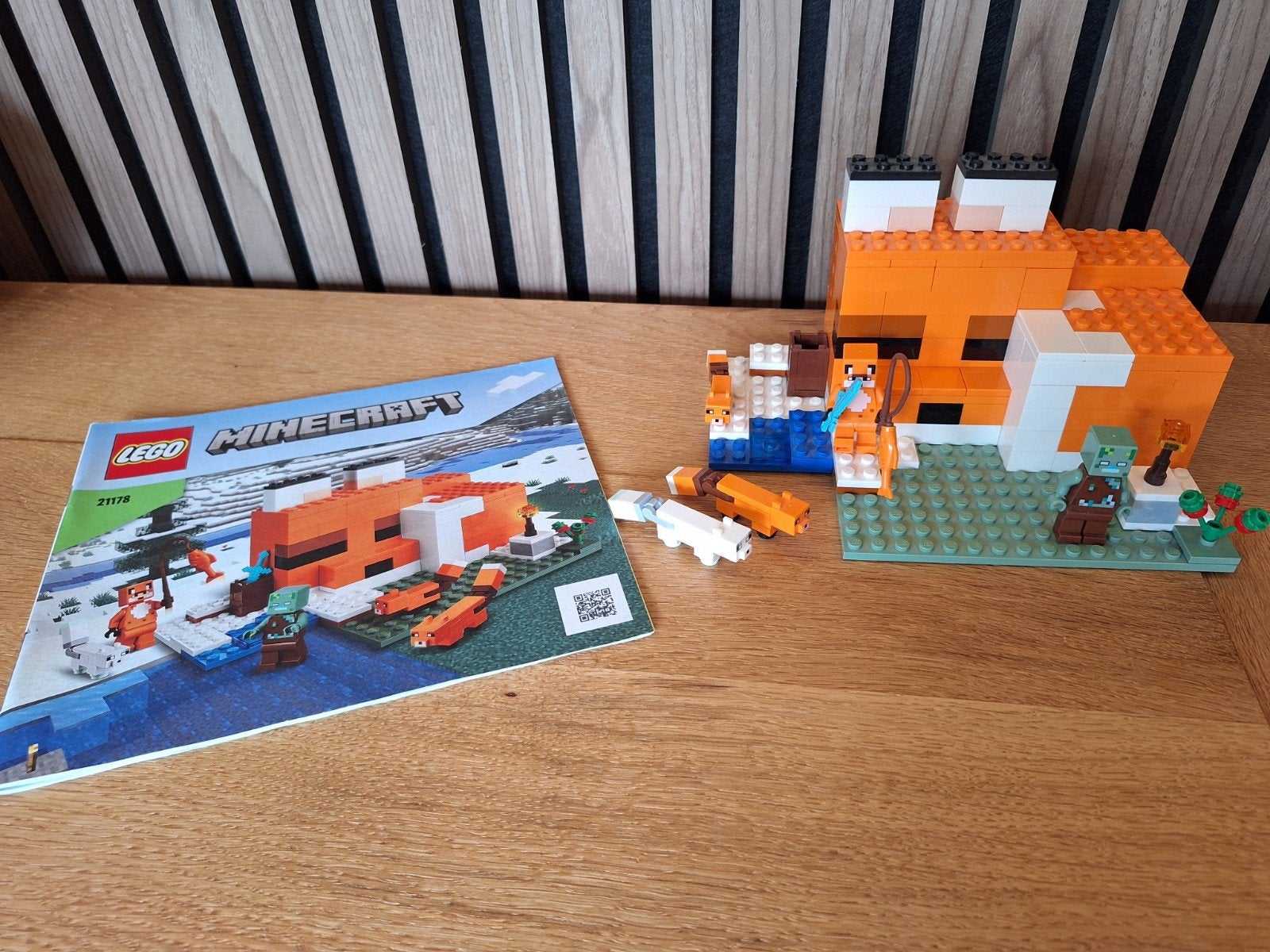 3x LEGO Minecraft sets - Compleet met instructies, Minecraft, Lego, Ophalen of Verzenden, Complete set