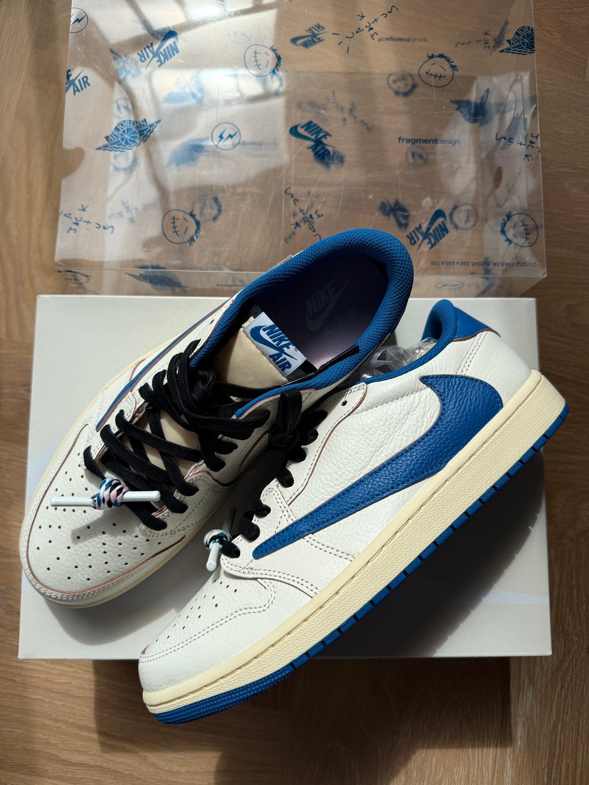 Nike Jordan 1 Low Travis Scott Fragment 2.0 Maat 44,5, Ophalen of Verzenden, Nieuw, Overige kleuren