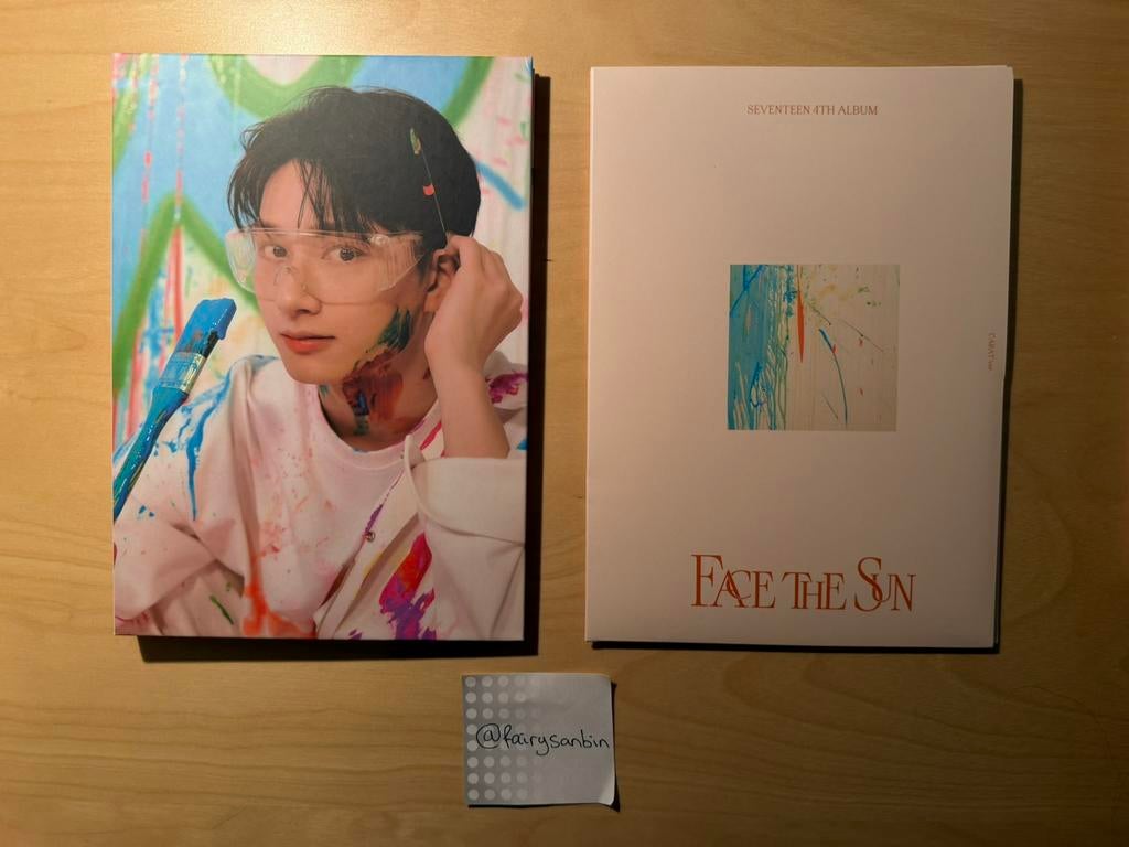 Seventeen face the sun carat album jun versie, Ophalen of Verzenden, Zo goed als nieuw, Cd of Plaat