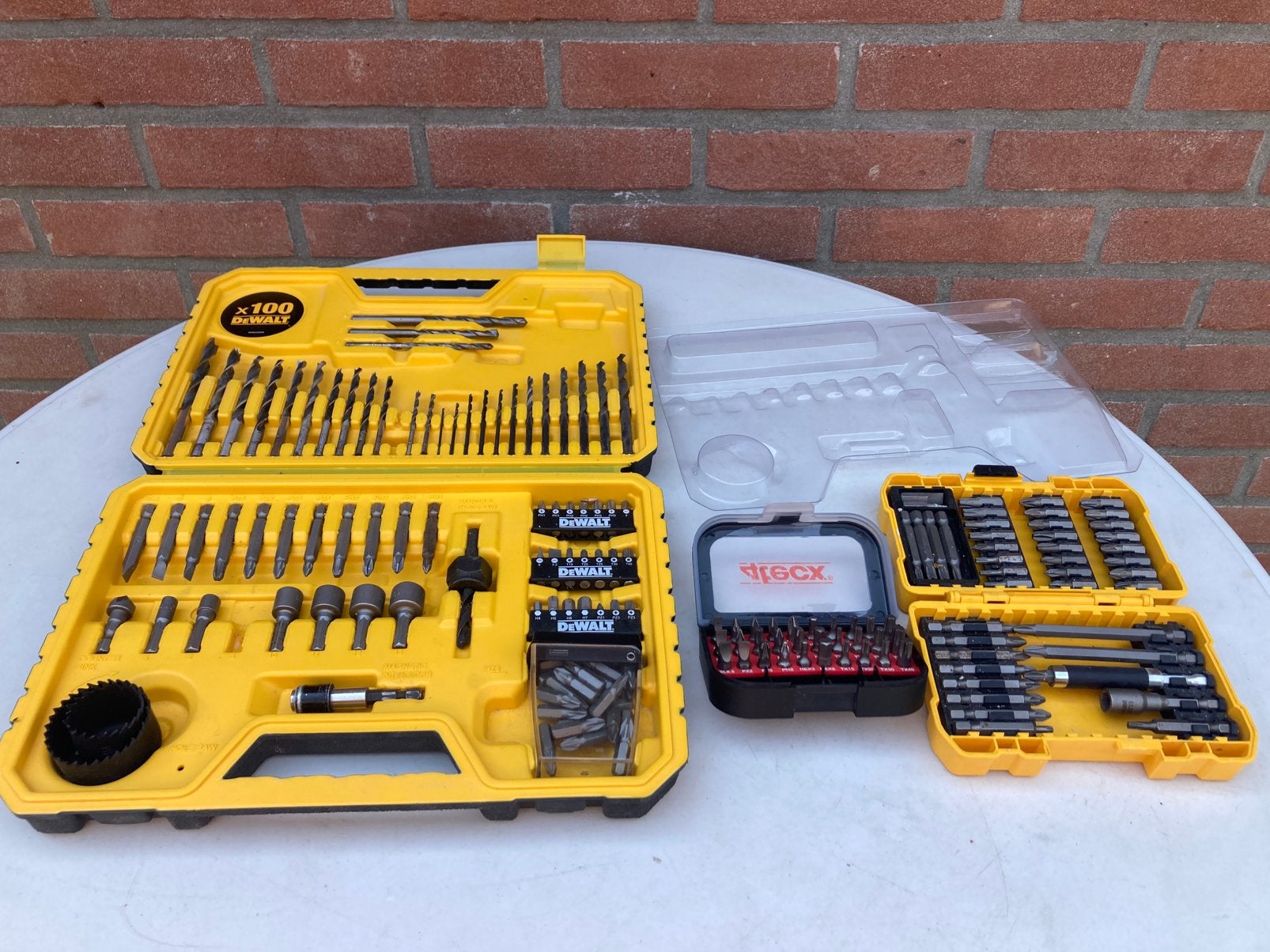 De walt en 4tec accessoire en bitset, Ophalen of Verzenden, Gebruikt