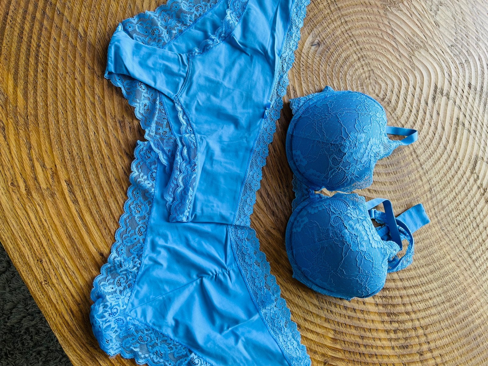 Demi BH van Sam Friday met 4 broekjes, Ophalen of Verzenden, Blauw, Setje