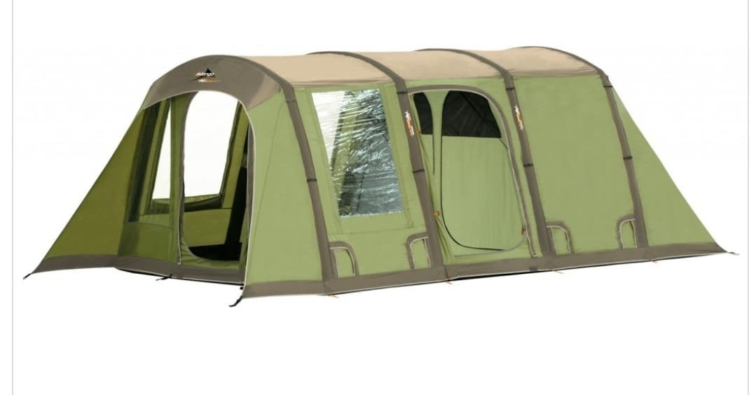 vango airbag utopia 400 opblaasbare tent, Ophalen, Zo goed als nieuw, Tot en met 4