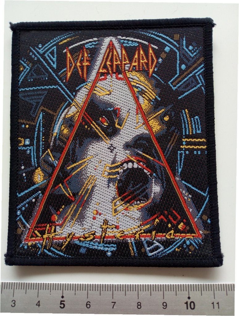 Def Leppard Hysteria mooie vintage 1987 patch d132 SALE, Verzenden, Nieuw, Kleding