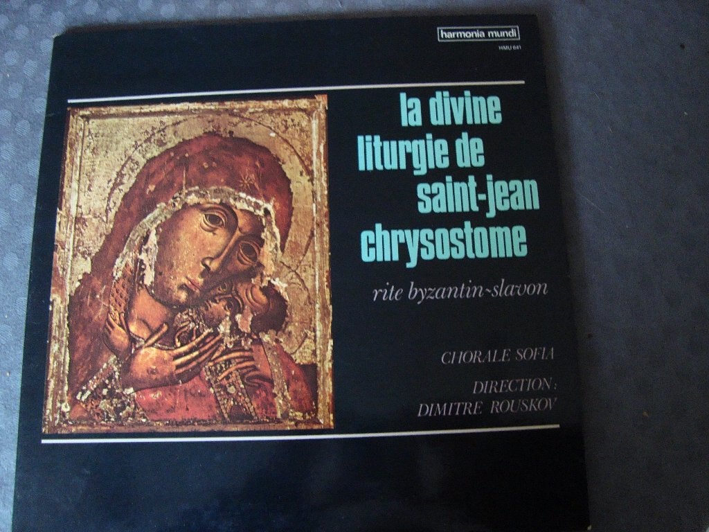 La divine liturgie de saint-jean chrysostome, Ophalen of Verzenden, Zo goed als nieuw, 12 inch