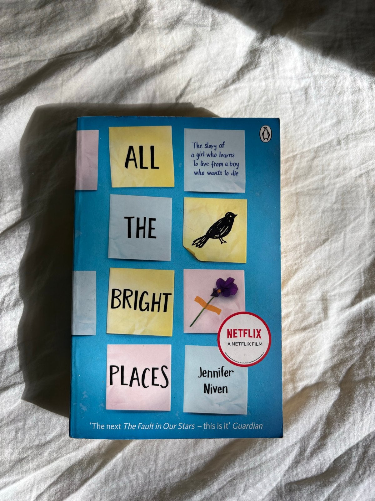 All the Bright Places - Jennifer Niven (Engels), Ophalen of Verzenden, Gelezen, Nederland