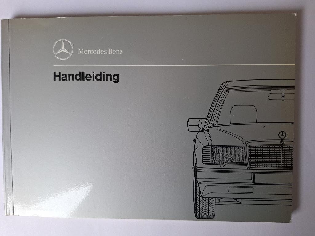 Mercedes Handleiding E klasse Diesel W124  1989, Auto diversen, Handleidingen en Instructieboekjes, Ophalen of Verzenden