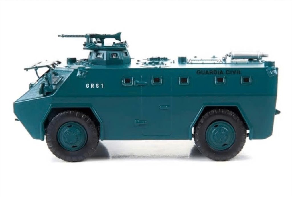 Pegaso BLR 1996 GUARDIA CIVIL 1/43 IXO spaanse serie # 32, Verzenden, Nieuw, Bus of Vrachtwagen, Overige merken