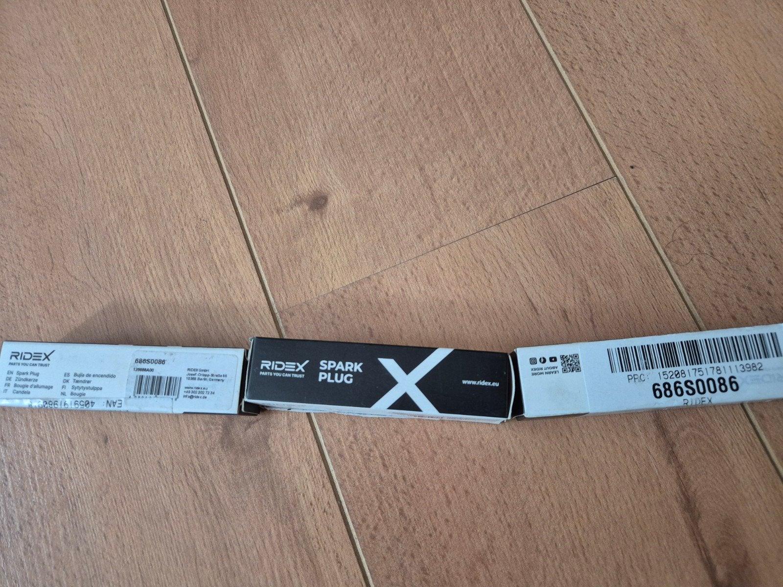Nieuwe Ridex bougies - ongebruikt, Ophalen of Verzenden, Nieuw