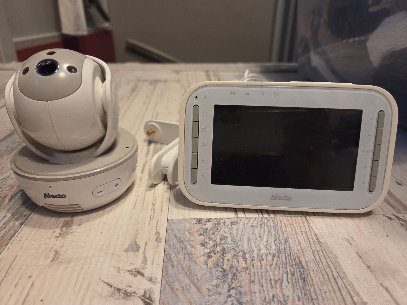 Alecto DVM200MGS Babyfoon met beweegbare camera, Ophalen of Verzenden, Gebruikt