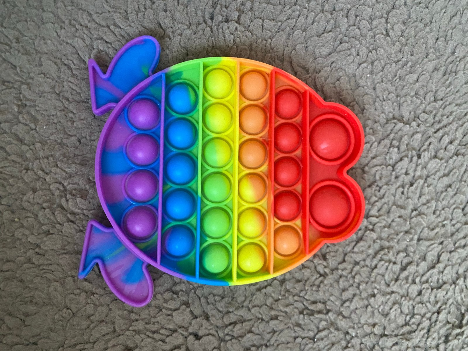 Pop It Fidget Speelgoed Regenboog kikker, Kinderen en Baby's, Speelgoed | Overig, Gebruikt, Jongen of Meisje, Ophalen
