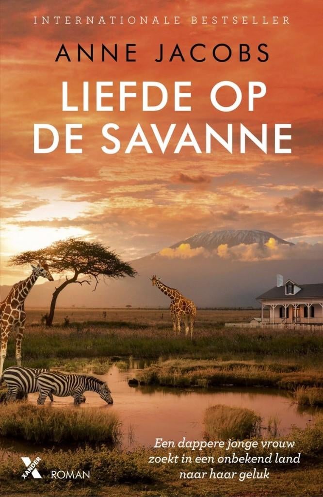 Roman Anne Jacobs - Liefde op de Savanne 1, Ophalen of Verzenden, Zo goed als nieuw, Anne Jacobs, Nederland