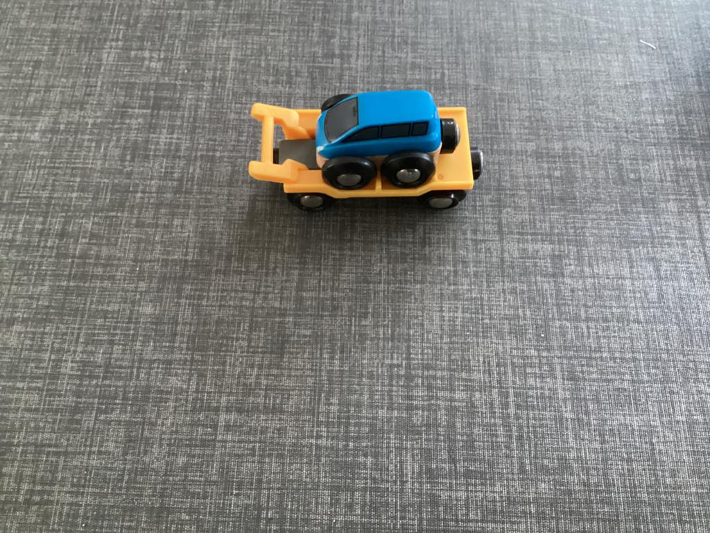 Brio  auto tranporter met oprijplaat, Ophalen, Zo goed als nieuw