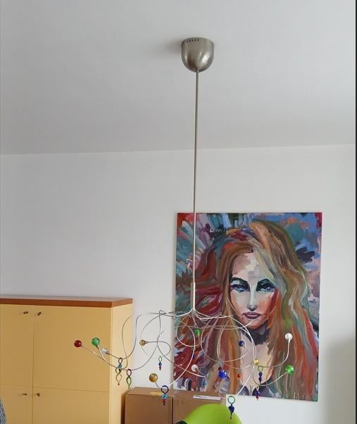 Harco Loor Strawberry hanglamp, Ophalen, 50 tot 75 cm, Design, Zo goed als nieuw