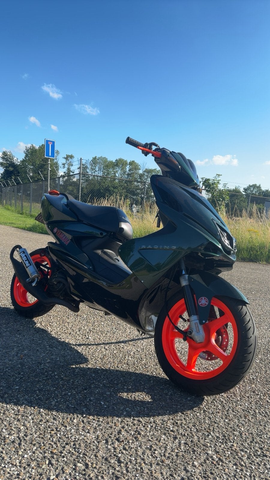 Yamaha Aerox 70cc, Ophalen, Tweetakt, Aerox, Maximaal 45 km/u