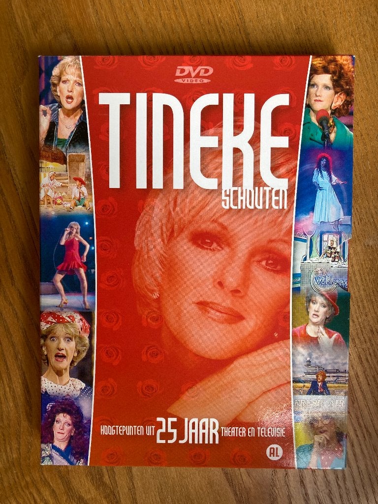 DVD Tineke Schouten - Hoogtepunten 25 jaar theater en tv, Stand-up of Theatershow, Tineke Schouten, Alle leeftijden, Zo goed als nieuw