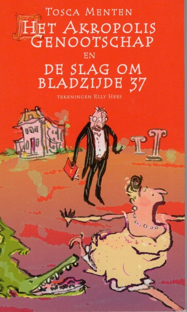 Het Akropolis Genootschap - Tosca Ment BOEK 9789059551579, Boeken, Ophalen of Verzenden, Zo goed als nieuw, Tosca Menten, Fictie algemeen