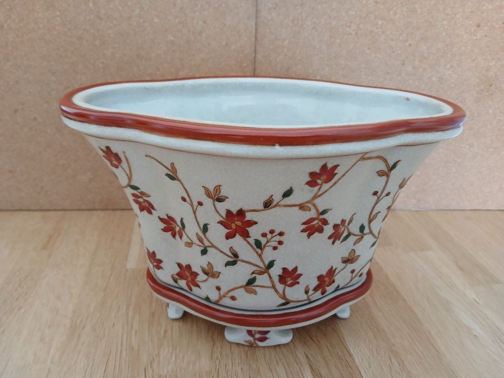 sier bloempot, Ophalen