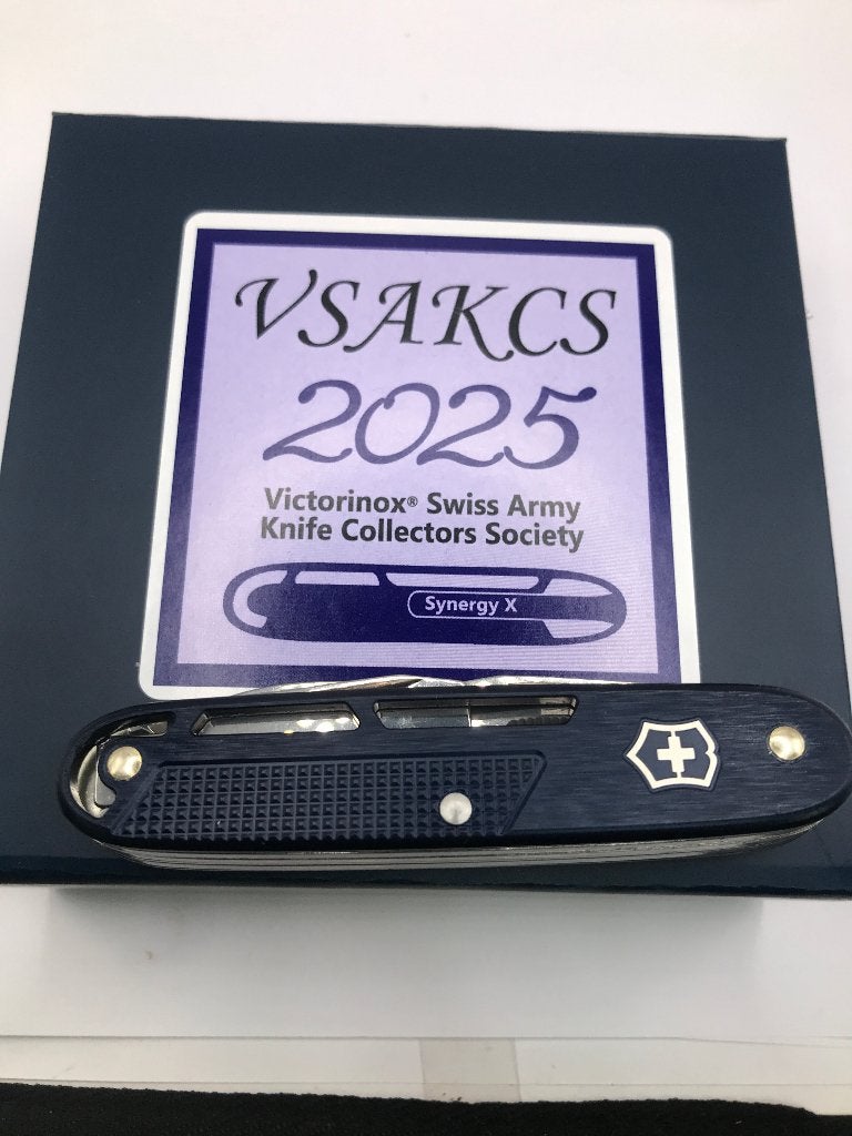 Victorinox Alox Blue VSAKCS 2025 Synergy X Club Knife 2025, Ophalen of Verzenden, Nieuw