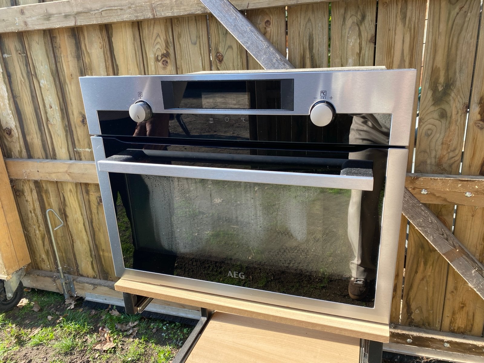 AEG Inbouw Combi Oven/Magnetron 72ENC03AG - Z.G.A.N., Witgoed en Apparatuur, Ophalen, Inbouw, 55 tot 60 cm, 45 tot 60 cm