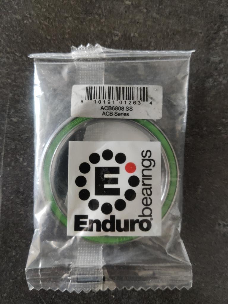 Enduro Bearings - ACB6808 SS - balhoofd lager, Fietsen en Brommers, Ophalen of Verzenden, Nieuw, Overige typen, Overige materialen