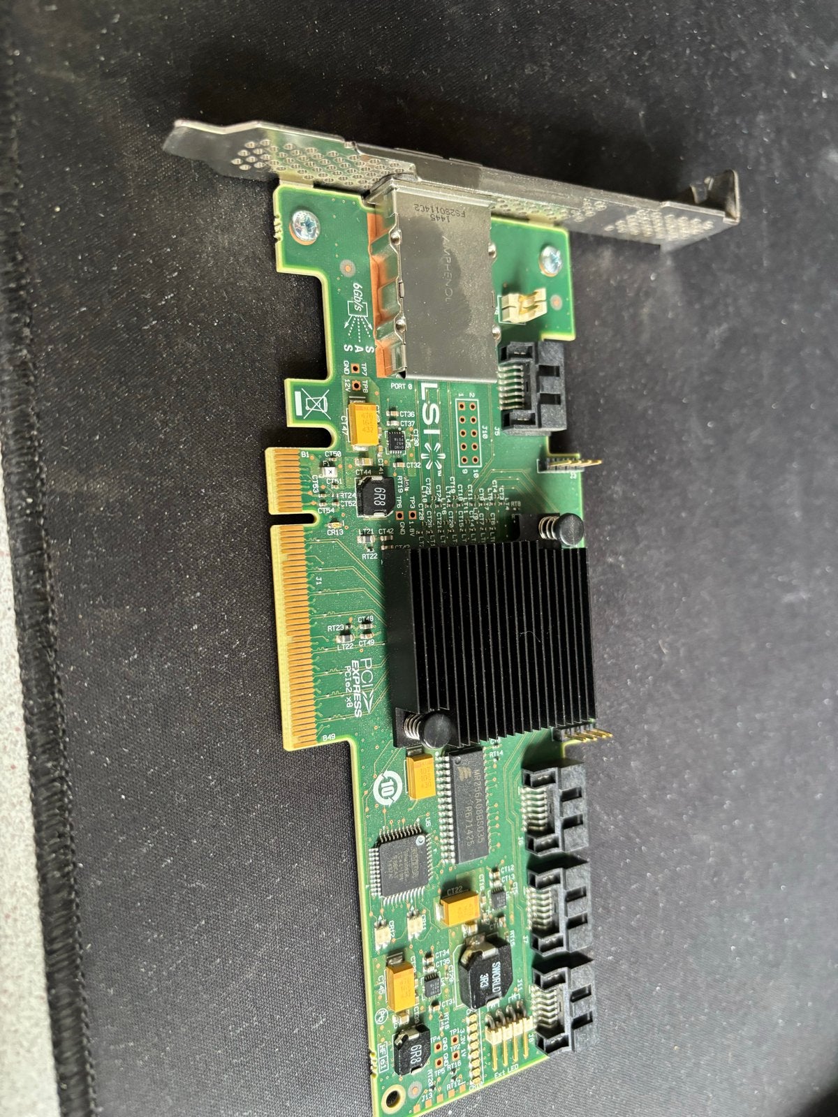 LSI SAS9212-4i4e SAS HBA Controller Card, Computers en Software, Videokaarten, Gebruikt, PCI-Express 2, Overige soorten, Ophalen of Verzenden