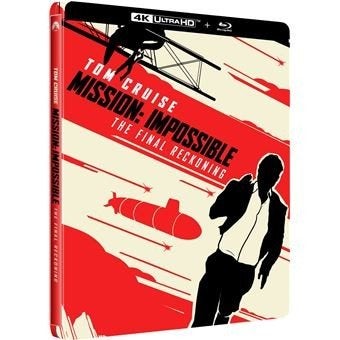 Mission Impossible Final Reckoning STEELBOOK 4K UHD NLO Seal, Cd's en Dvd's, Engels, Film, Nederlands, Ophalen of Verzenden