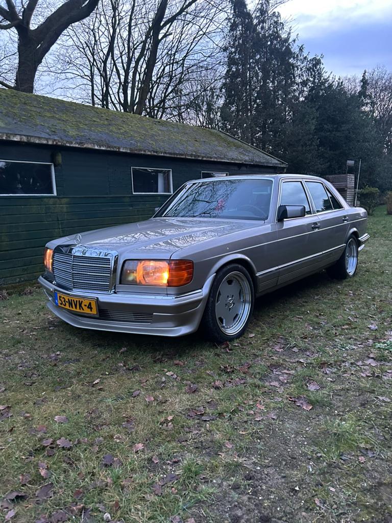 Mercedes Benz 280SE 1985 motorrevisie gehad! Werkende airco!, Voorwielaandrijving, 4 stoelen, 68 pk, Bedrijf