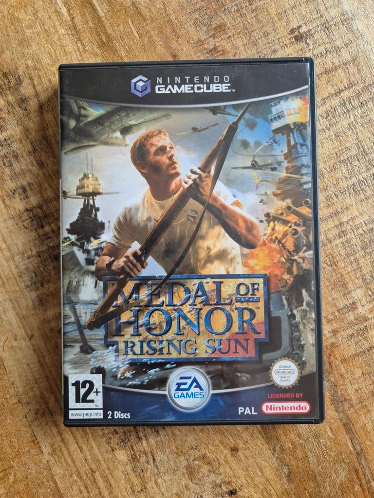 Medal of Honor Rising Sun - GameCube - CIB PAL, Spelcomputers en Games, Games | Nintendo GameCube, Gebruikt, Shooter, 1 speler