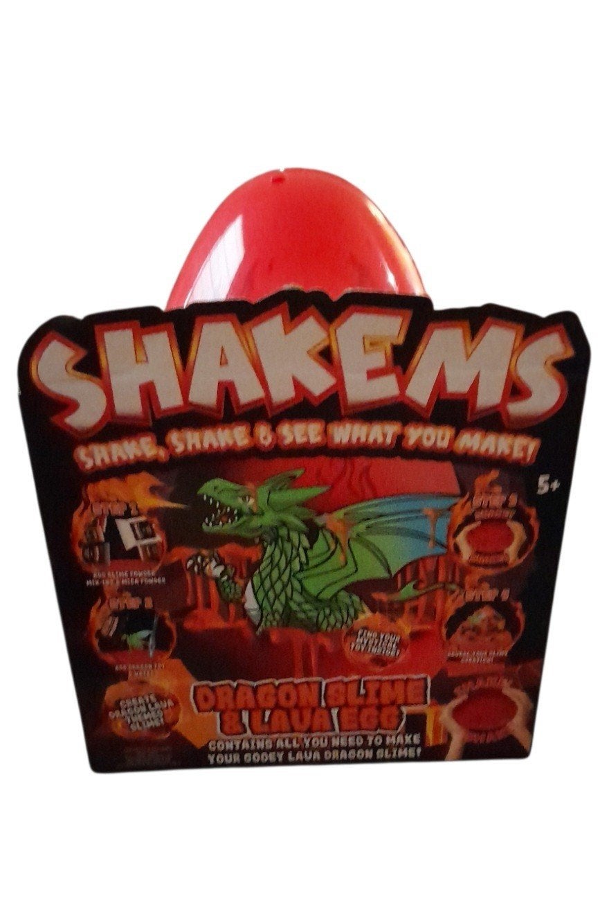 ShakeMs Slime & Lava Draak Ei Maak je eigen slijm!, Ophalen of Verzenden, Nieuw, Jongen of Meisje
