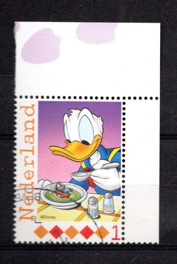 gestempelde zegel. persoonlijke Donald Duck uit serie van 36, Ophalen of Verzenden, Na 1940, Gestempeld