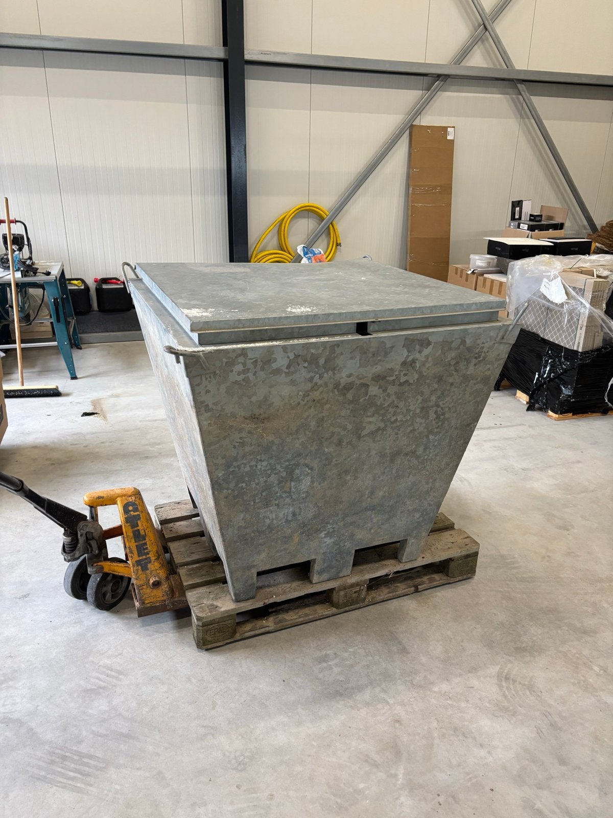 Bouw waterput, Ophalen
