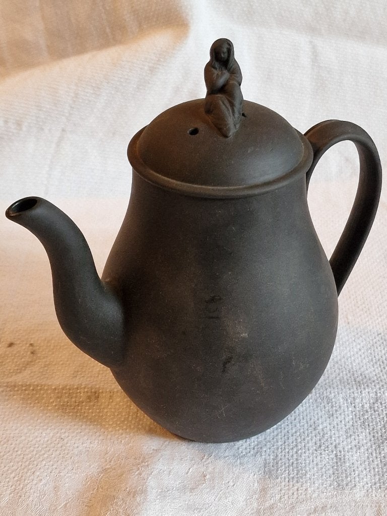 Zwart Wedgwood Koffiepot, Ophalen of Verzenden
