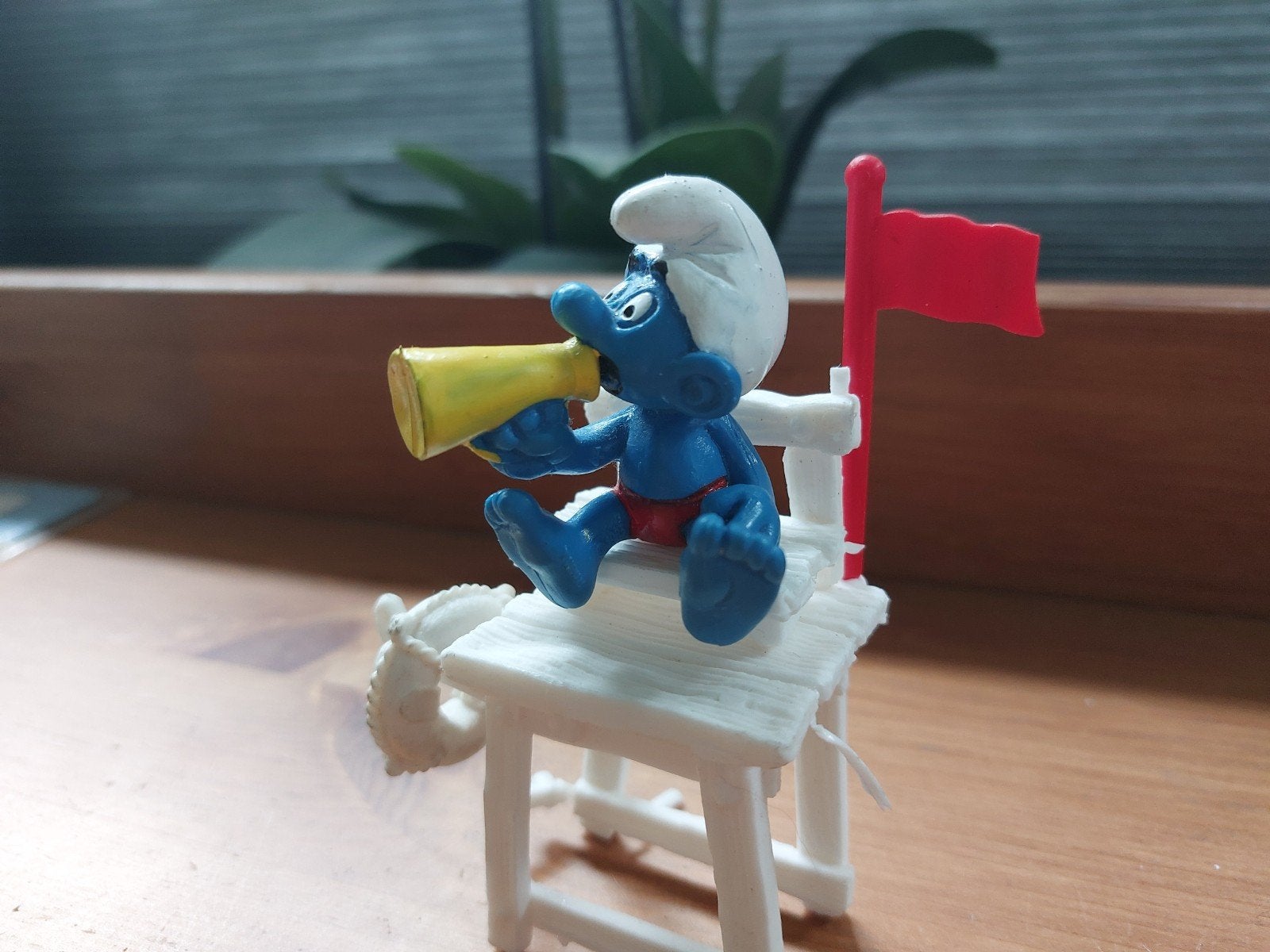Levensredder smurf strandwacht 40242 De Smurfen, Verzamelen, Smurfen, Ophalen of Verzenden