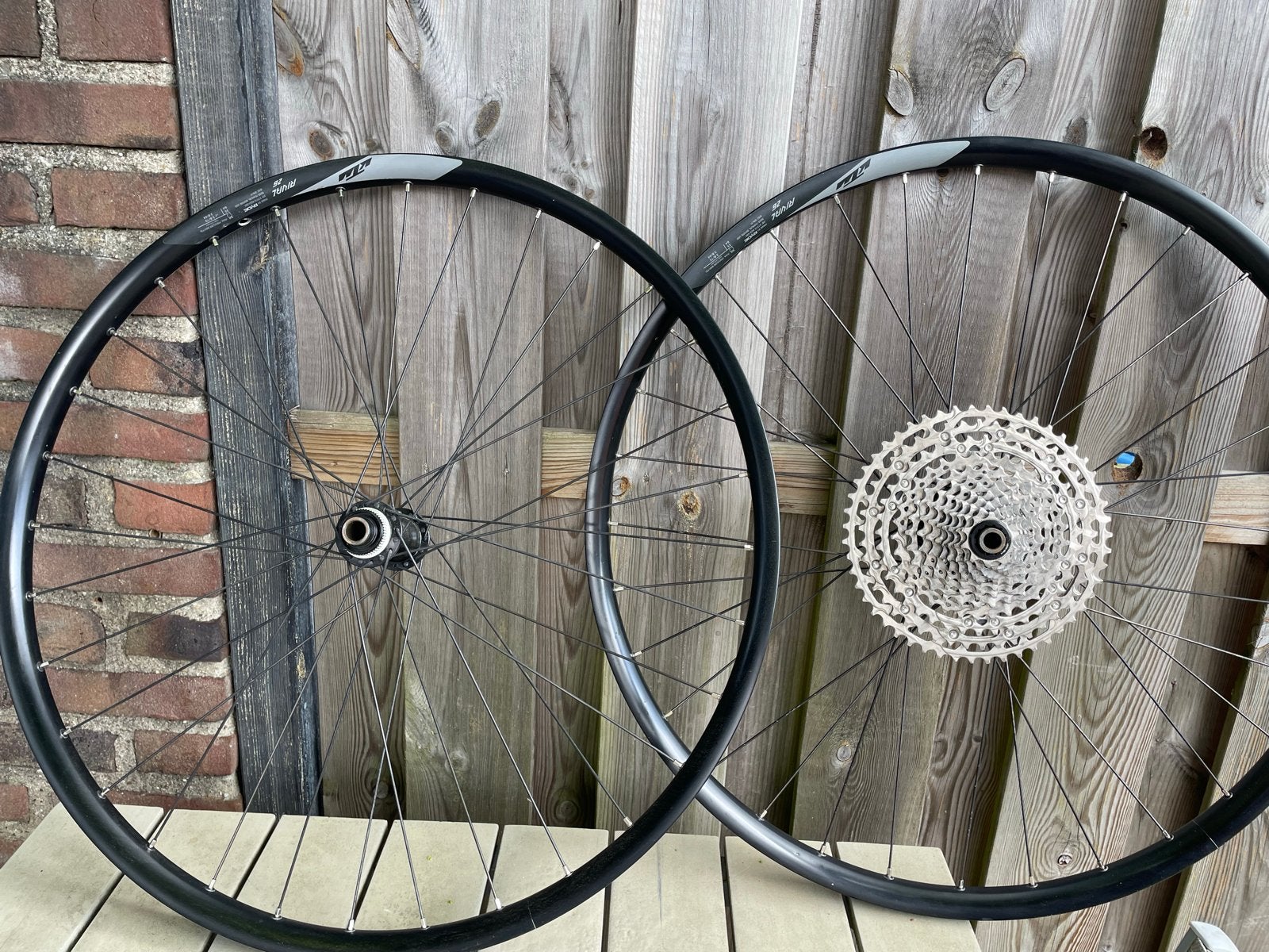 KTM Rival MTB wielen 29" + Shimano CS-M8100 cassette, Fietsen en Brommers, Fietsonderdelen, Wiel, Gebruikt, Ophalen of Verzenden