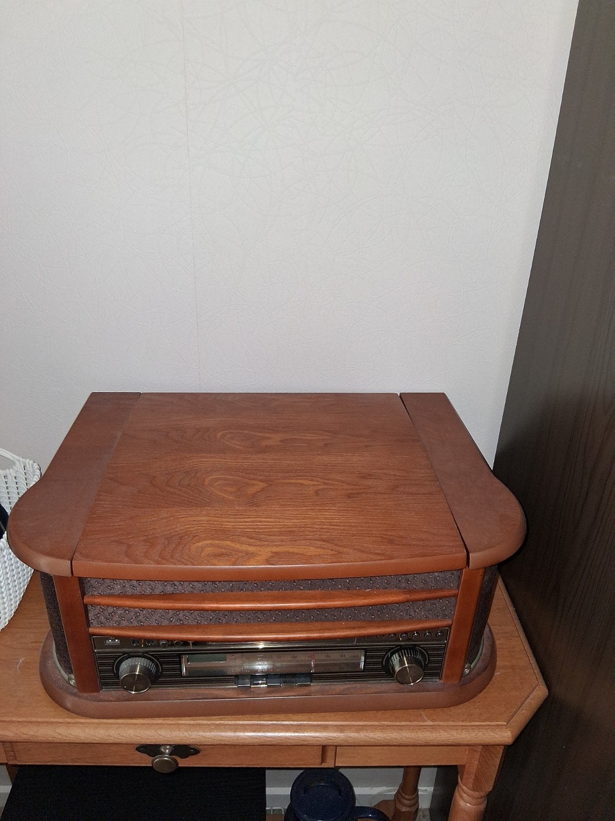 Soundmaster Nostalgische Muziekinstallatie met Platenspeler, Ophalen, Gebruikt, Cassettedeck, Overige merken