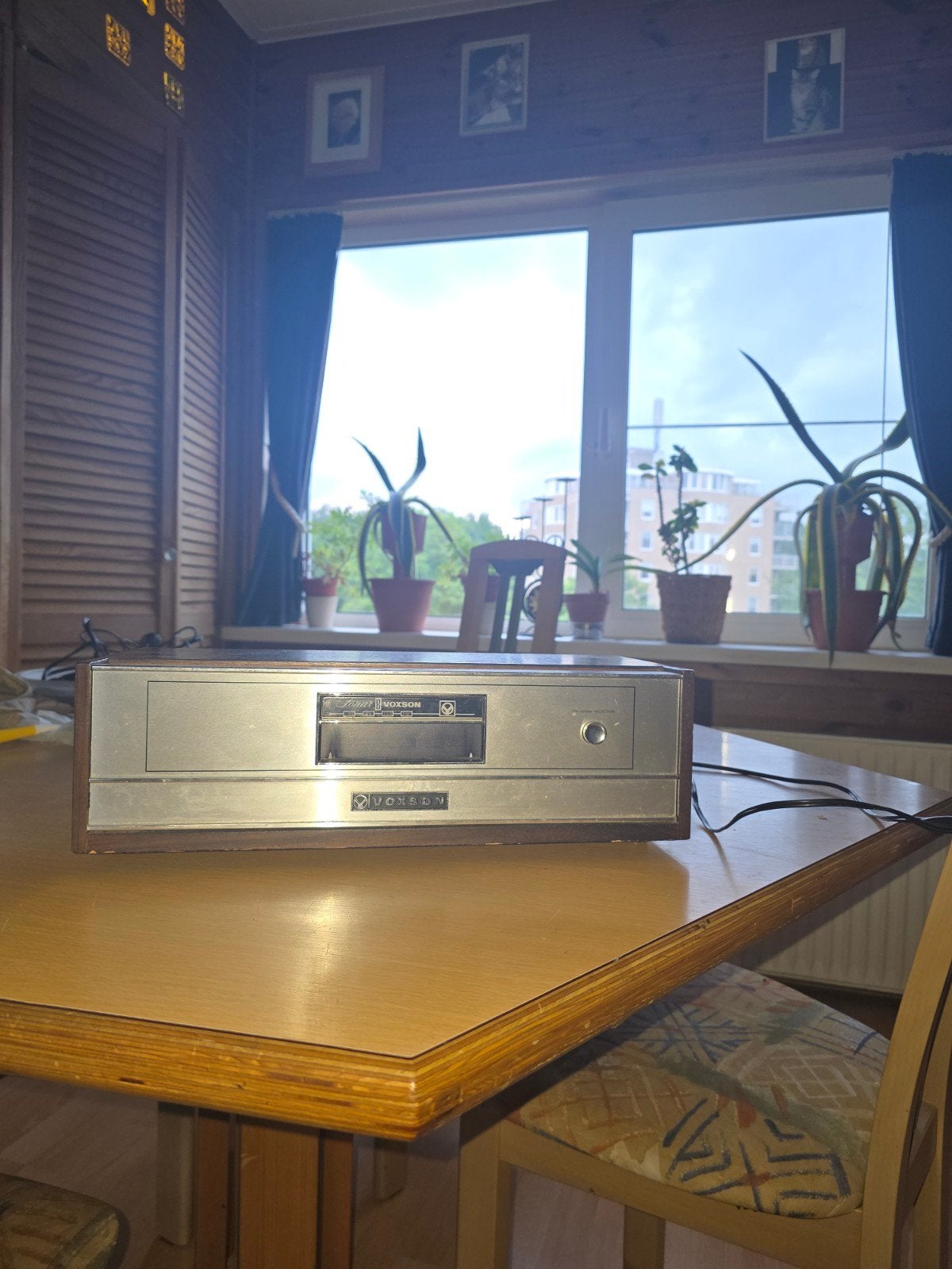 Voxson 8-track speler met 4 8-track cassettes, Audio, Tv en Foto, Bandrecorders, Ophalen of Verzenden, Bandrecorder, Met banden