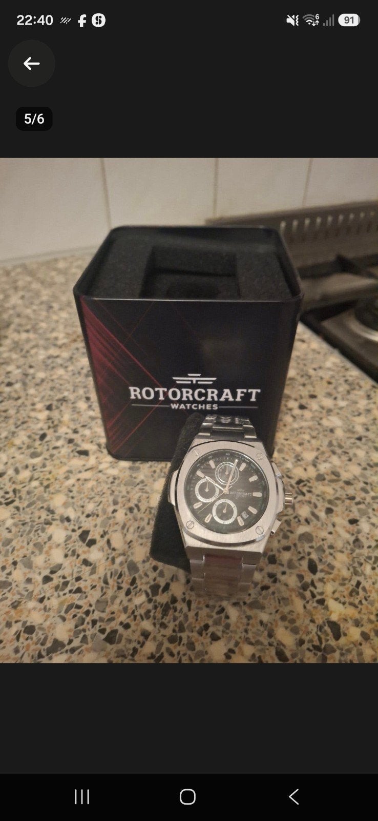 Rotorcraft Horloge - Splinternieuw in doos, Staal, Staal, Polshorloge, Nieuw