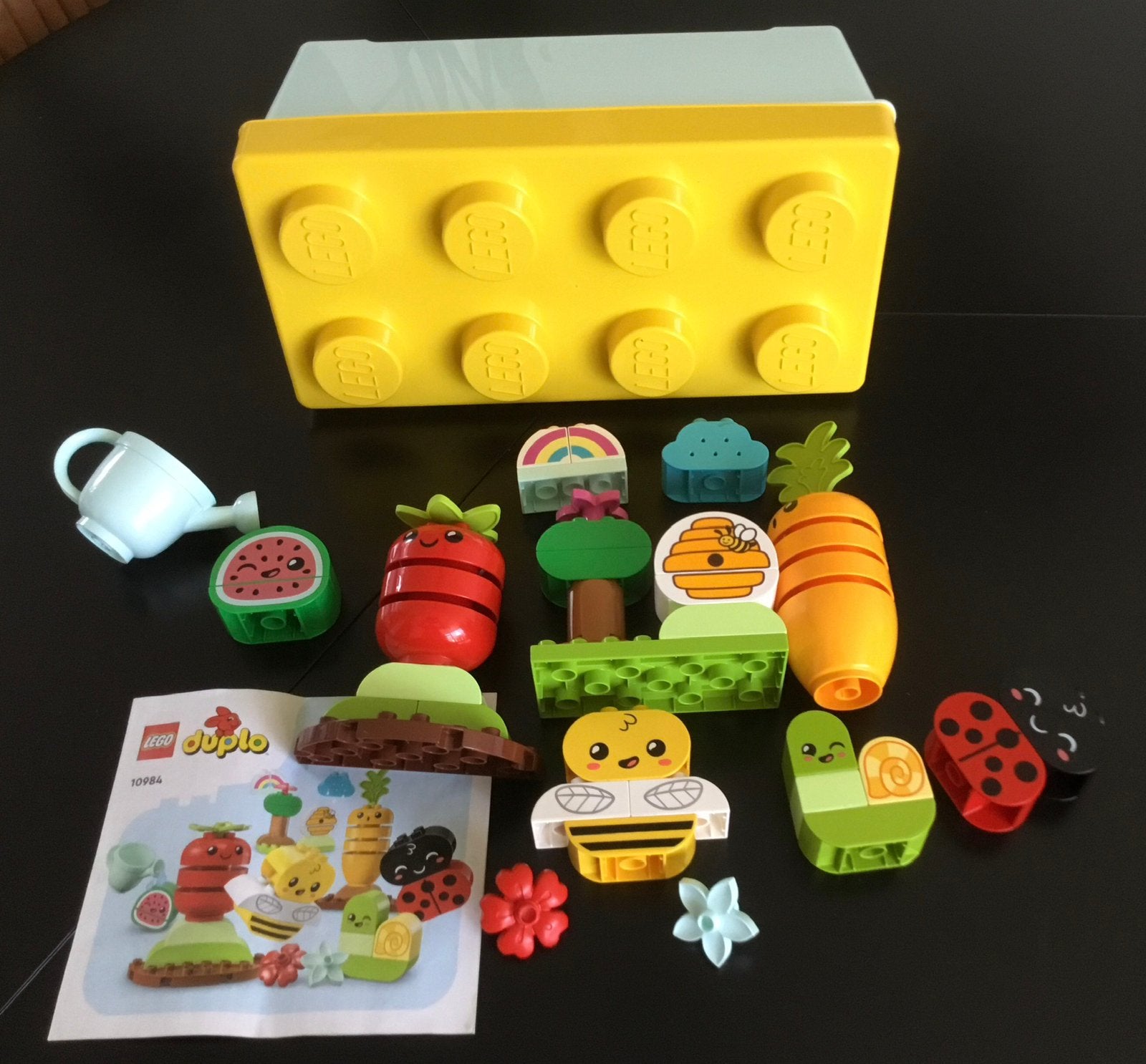 Biotuintje 10984 compleet met boekje en box, Kinderen en Baby's, Speelgoed | Duplo en Lego, Ophalen of Verzenden, Zo goed als nieuw