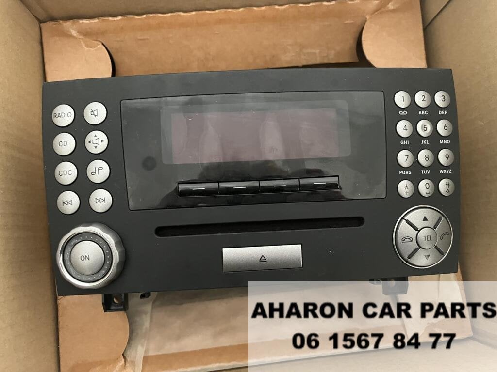 SLK W171 Radio CD DVD Navi A1718200586 Nieuw Origineel F301, Nieuw, Ophalen of Verzenden