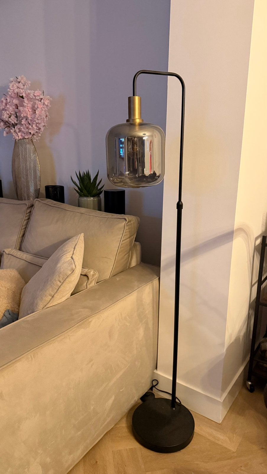 Vloerlamp Light & Living, Ophalen, Zo goed als nieuw, 150 tot 200 cm