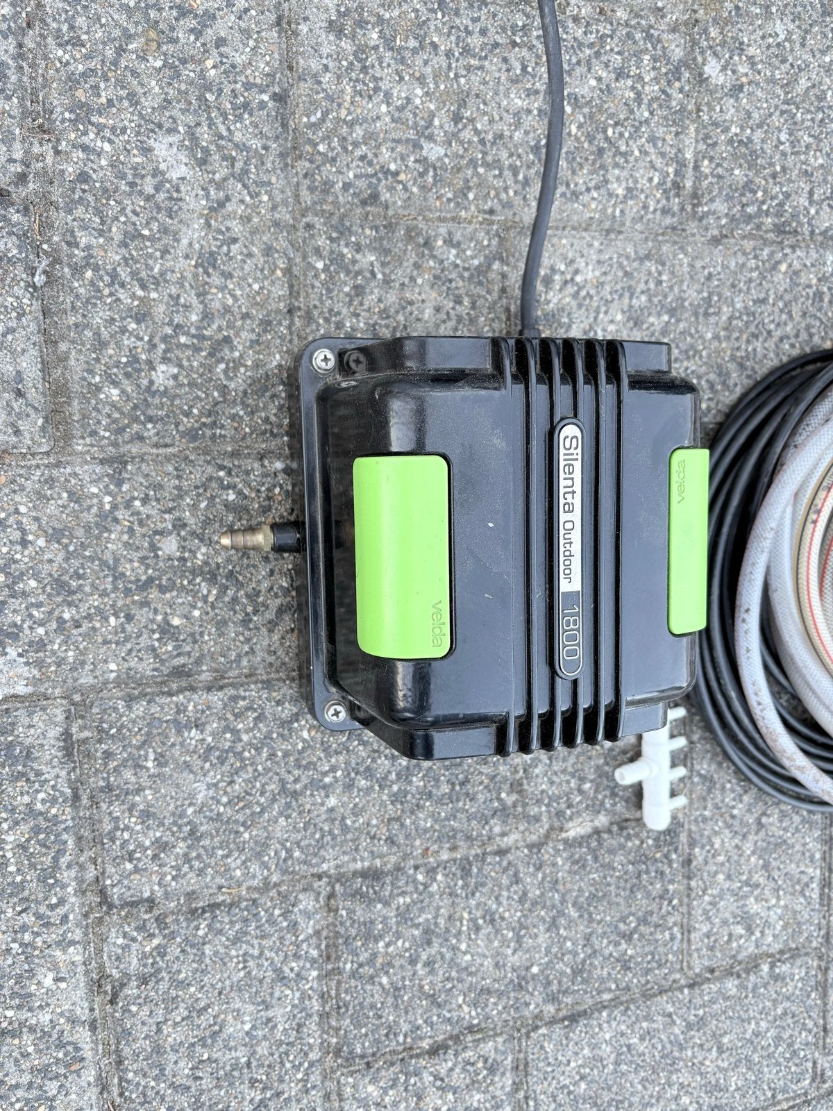 Velda Silenta Outdoor 1800 Vijverpomp met toebehoren, Tuin en Terras, Vijver-toebehoren, Ophalen, Gebruikt, Vijverpomp