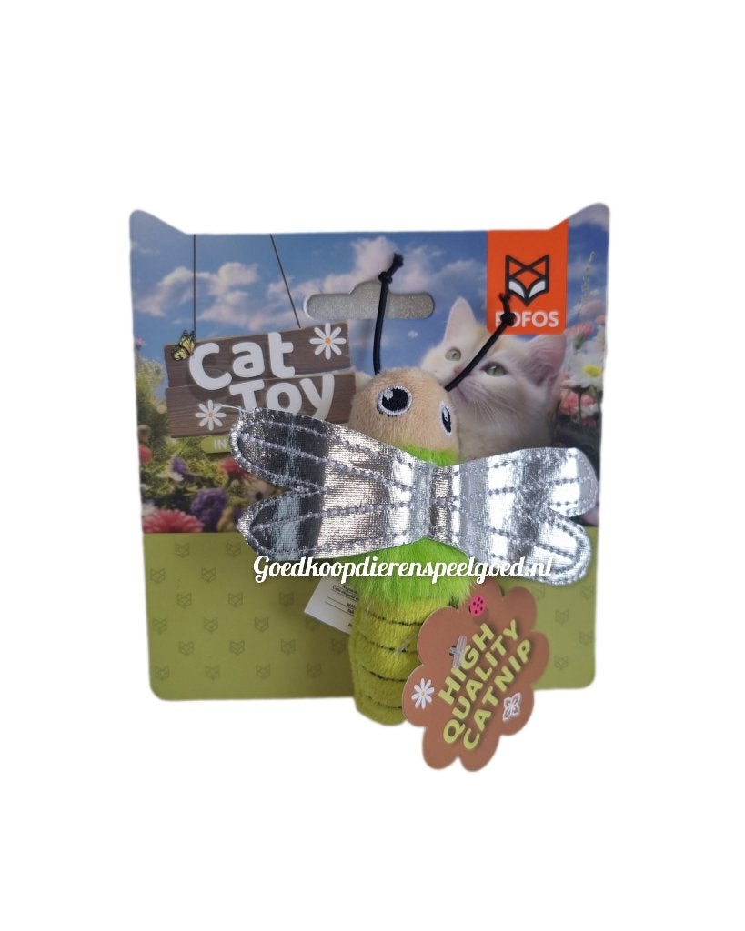 Kattenspeelgoed   " Catnip Libelle  "  NIEUW!, Dieren en Toebehoren, Kattenspeelgoed, Ophalen of Verzenden, Nieuw, Speelmuis