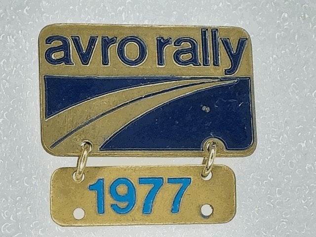 SP1871 Speldje Avro rally 1977, Verzamelen, Ophalen of Verzenden, Gebruikt, Overige onderwerpen