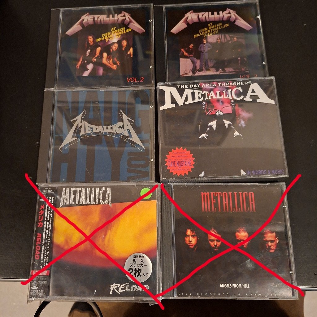 Metallica 4x CD, Brabanthallen, Bay Area, Canada, Ophalen of Verzenden, Gebruikt