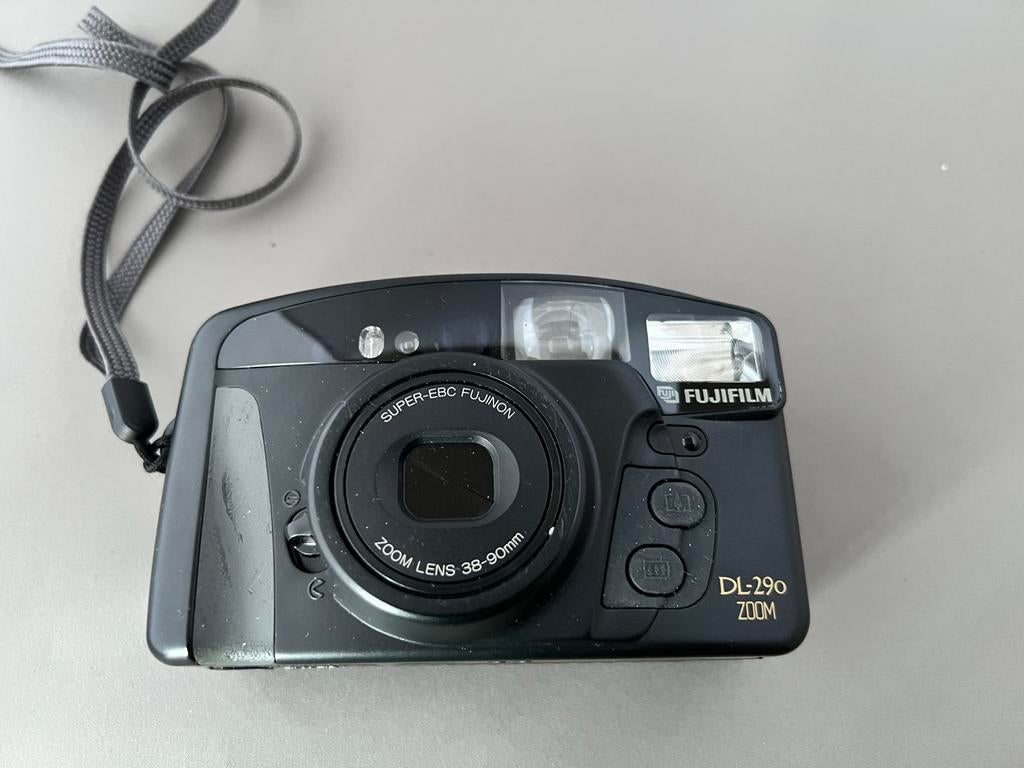 Fujifilm DL-290 Zoom Compact Camera - Vintage Analoog, Audio, Tv en Foto, Fotocamera's Analoog, Ophalen of Verzenden, Gebruikt